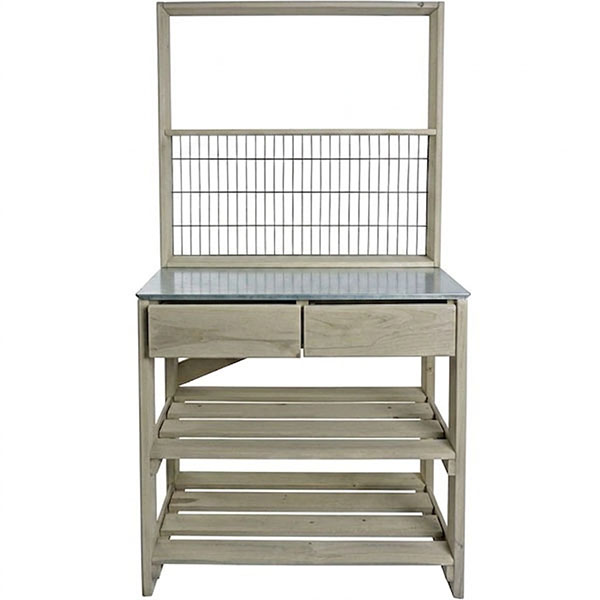 Pircher Tavolo da Lavoro in Pino Colore Scandinavian 780X380X1580H - PIRCHER OBERLAND